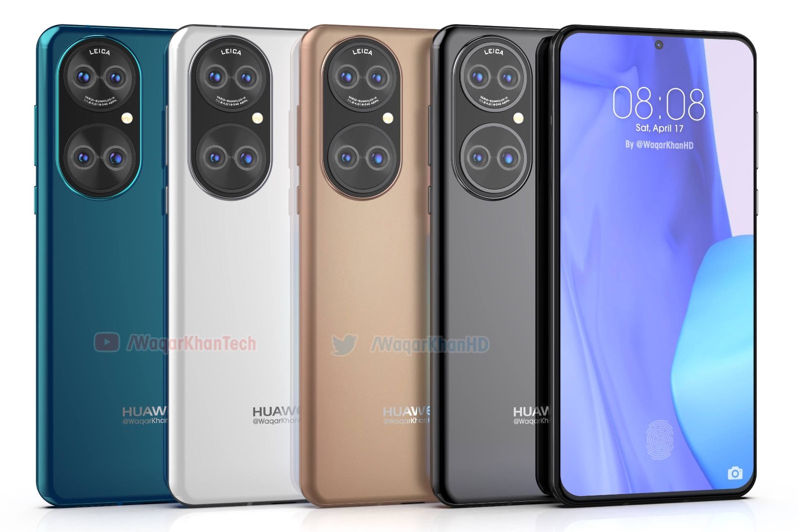 Huawei P50 render leak photo 1