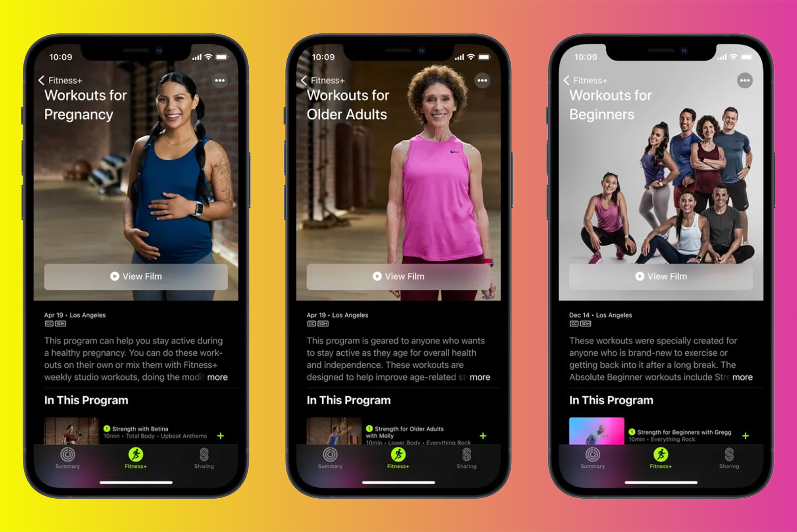 New Apple Fitness+ update adds workouts for pregnant and elderly users photo 1