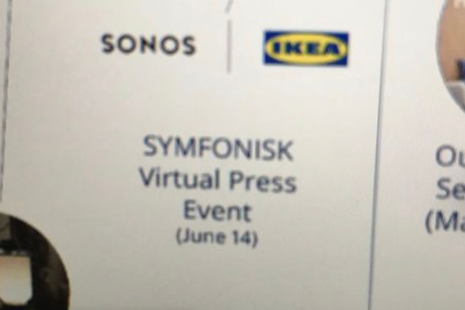 Ikea calendar leak points to new Sonos Symfonisk products coming in June photo 2