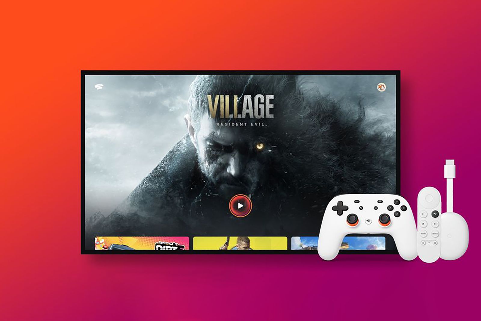 Stadia coming to Chromecast with Google TV and Android TV OS photo 4