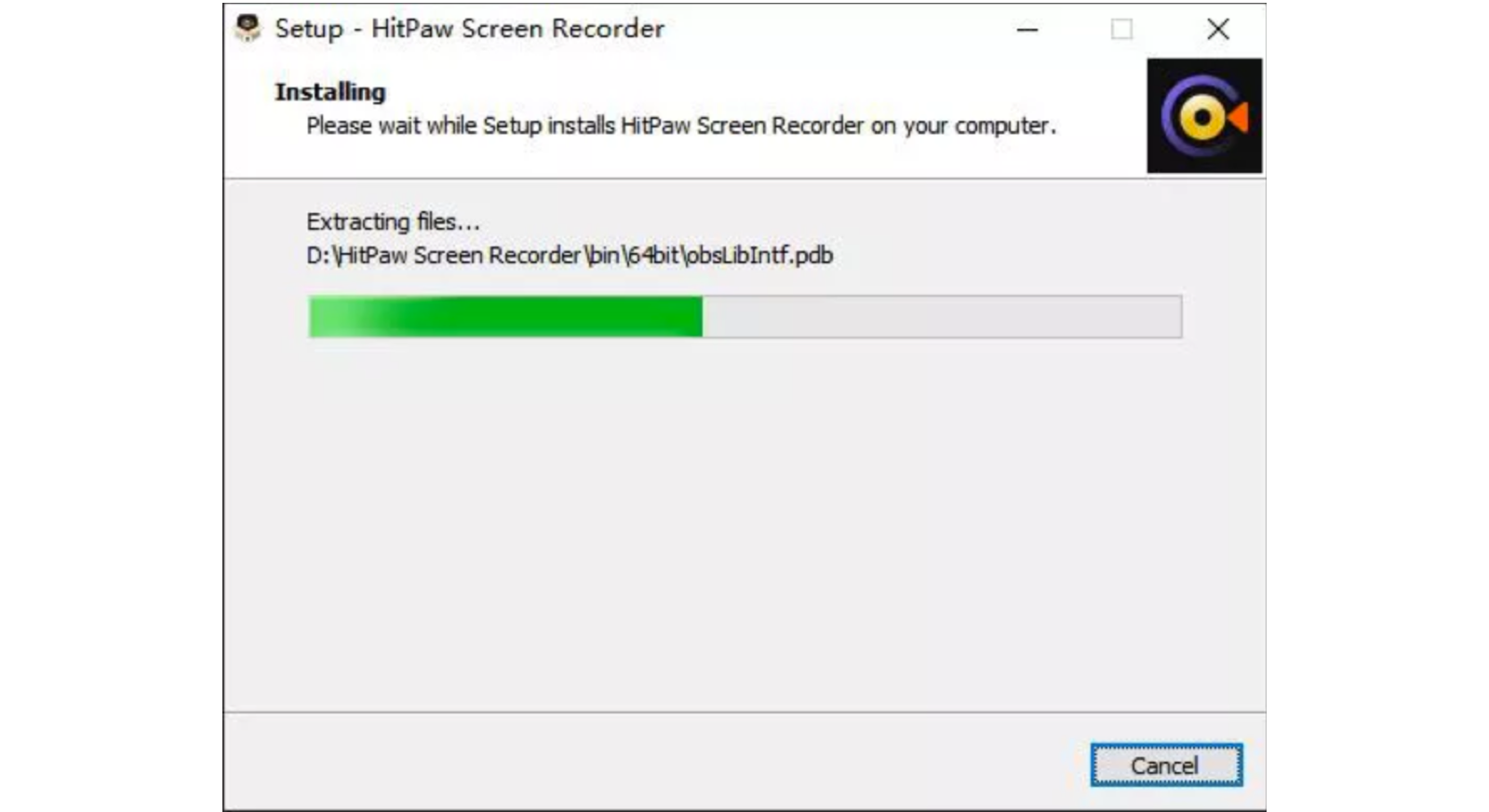 downloading HitPaw Screen Recorder 2.3.4