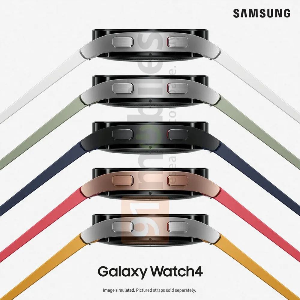 Samsung Galaxy Watch 4 press images show design before official event photo 2