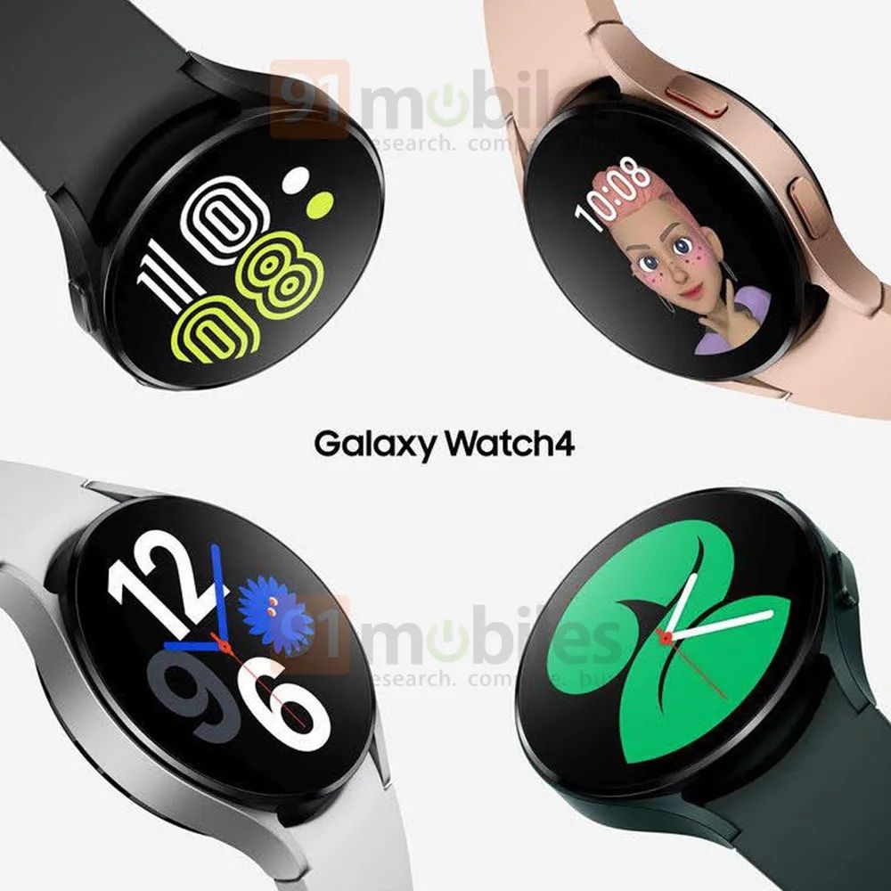 Samsung Galaxy Watch 4 press images show design before official event photo 3