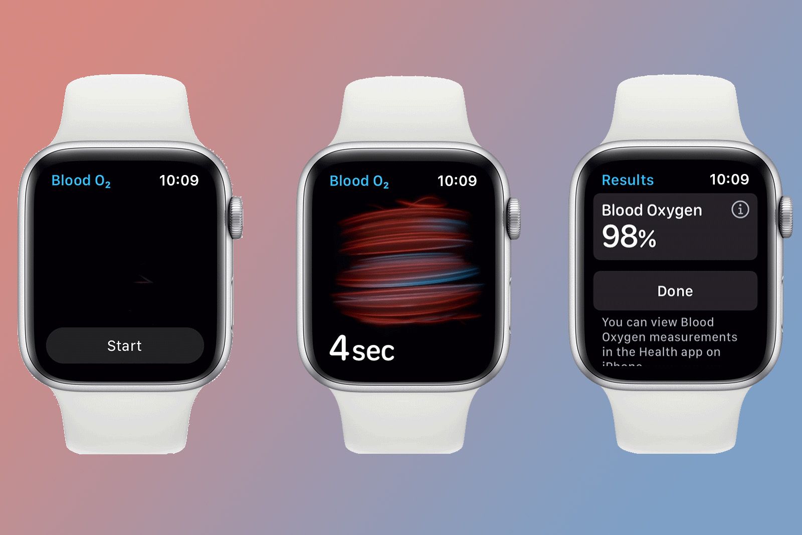 Comment vérifier l'oxygène du sang sur l'Apple Watch