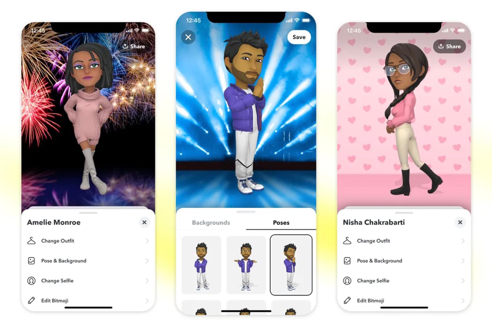 How to add a 3D Bitmoji avatar to your Snapchat profile photo 2