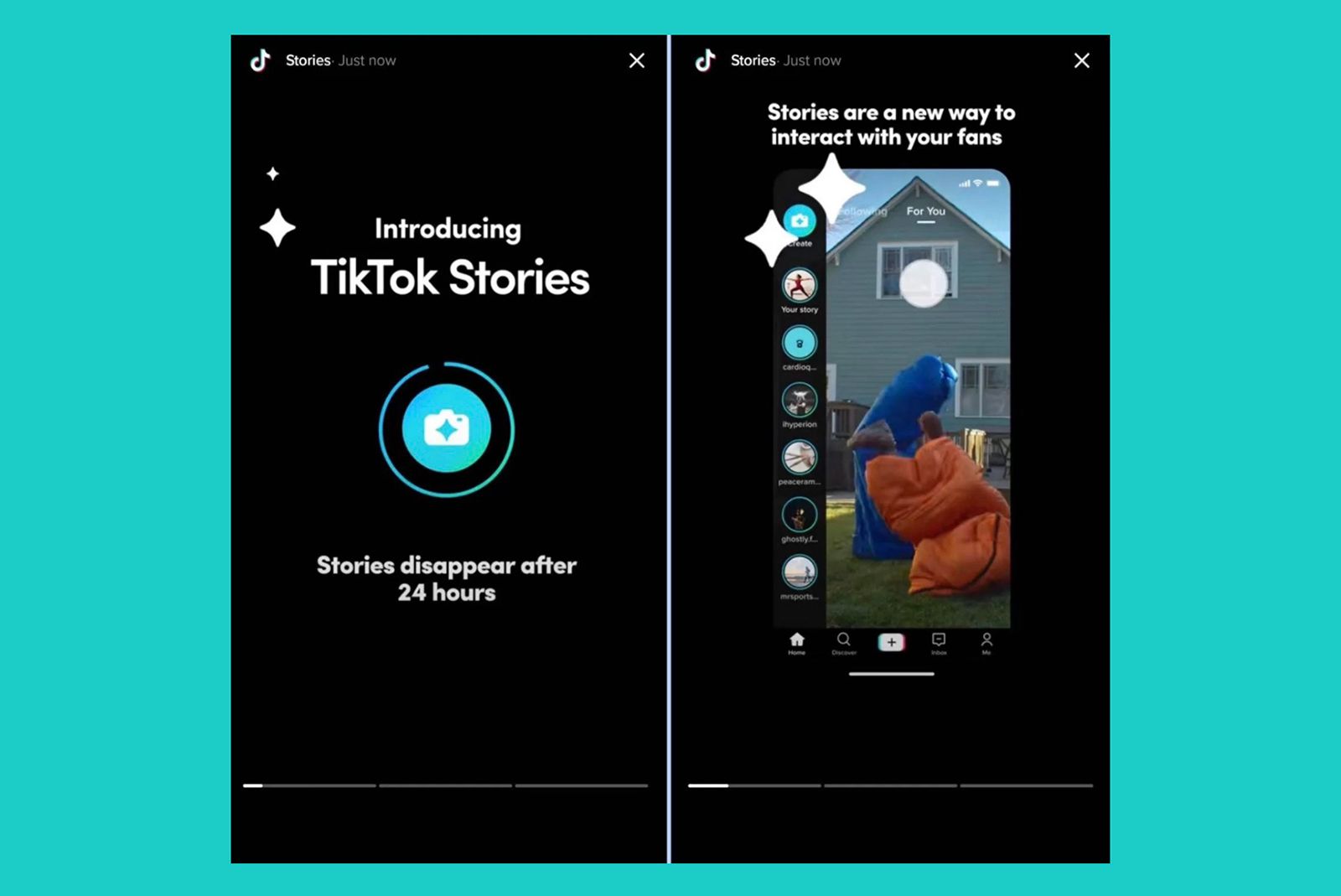 TikTok is testing a Snapchat-like stories feature called TikTok Stories photo 1