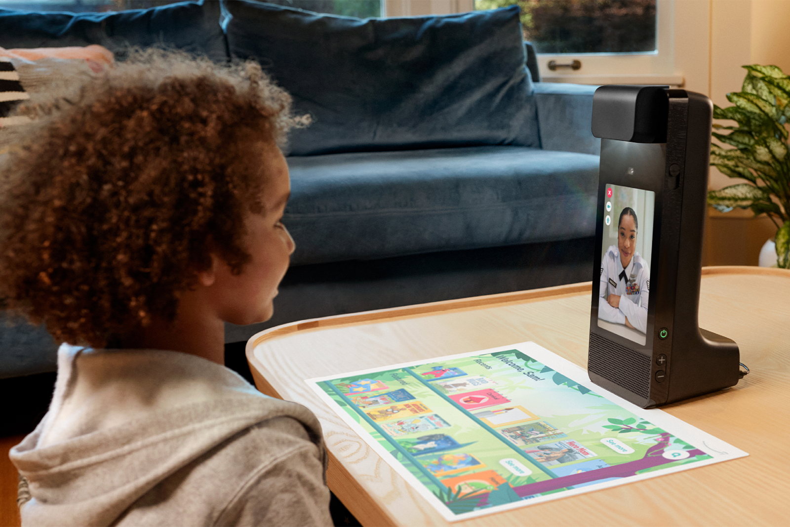 Amazon Glow is a projector to help your kids have better video calls photo 4