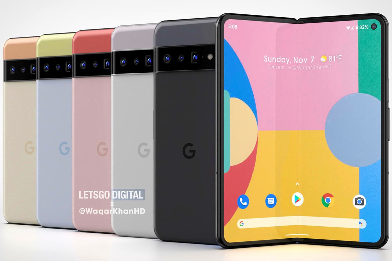Will this be what the foldable Pixel phone looks like? photo 3