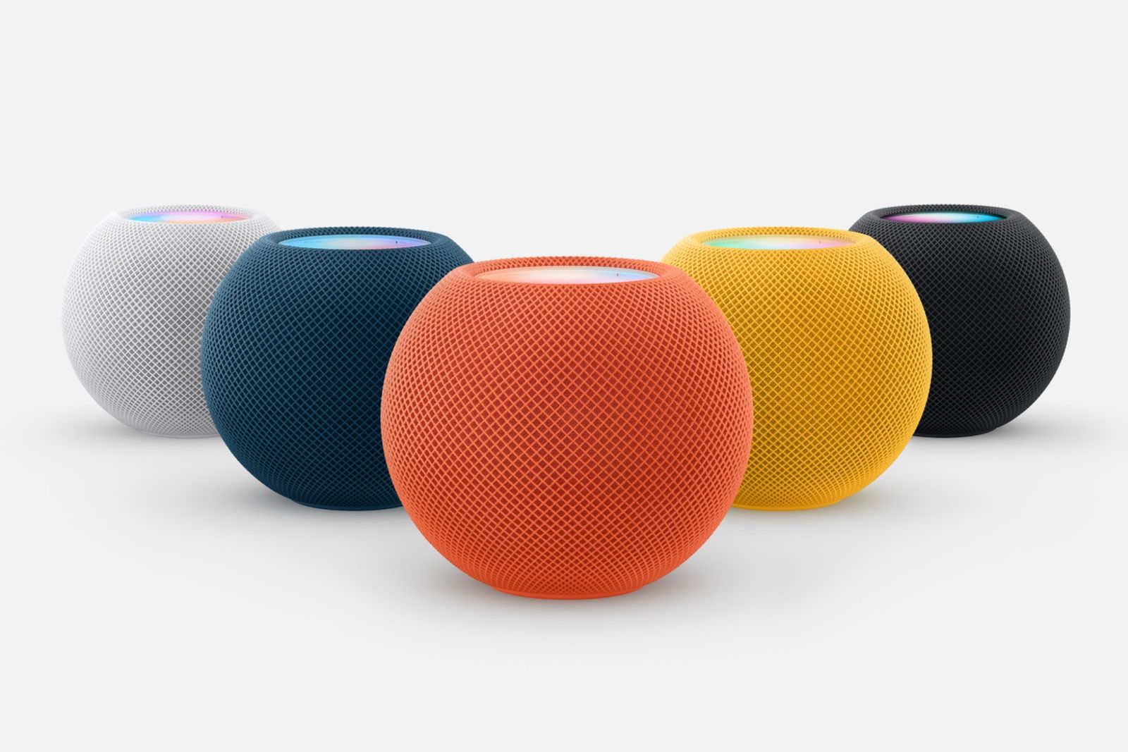 Apple HomePod mini receives colour makeover - three new finishes available this fall photo 1