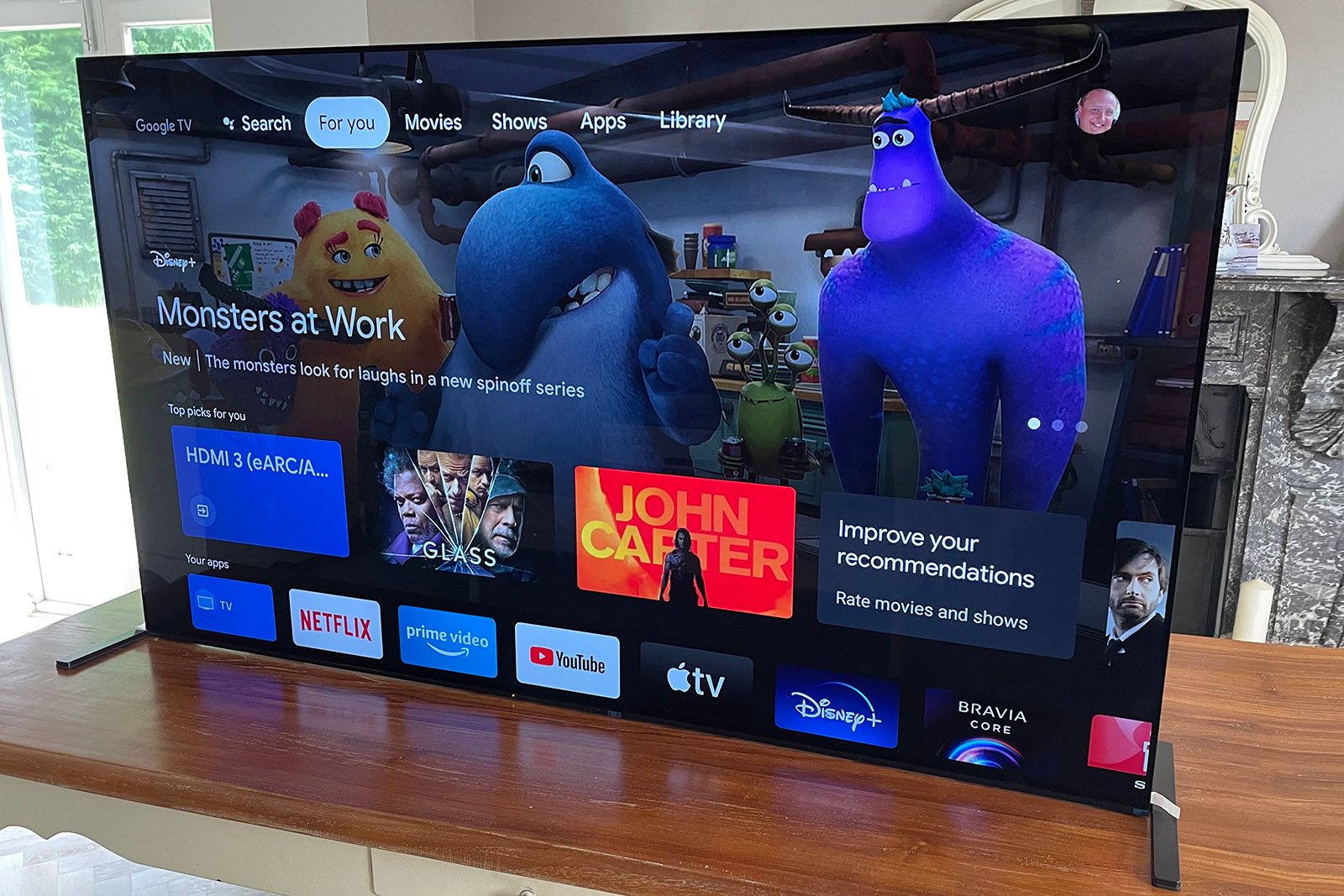 Sony A90J XR OLED TV review photo 9