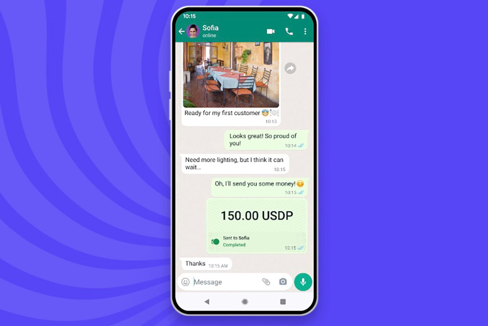 WhatsApp launches a cryptocurrency payments test with Novi photo 1