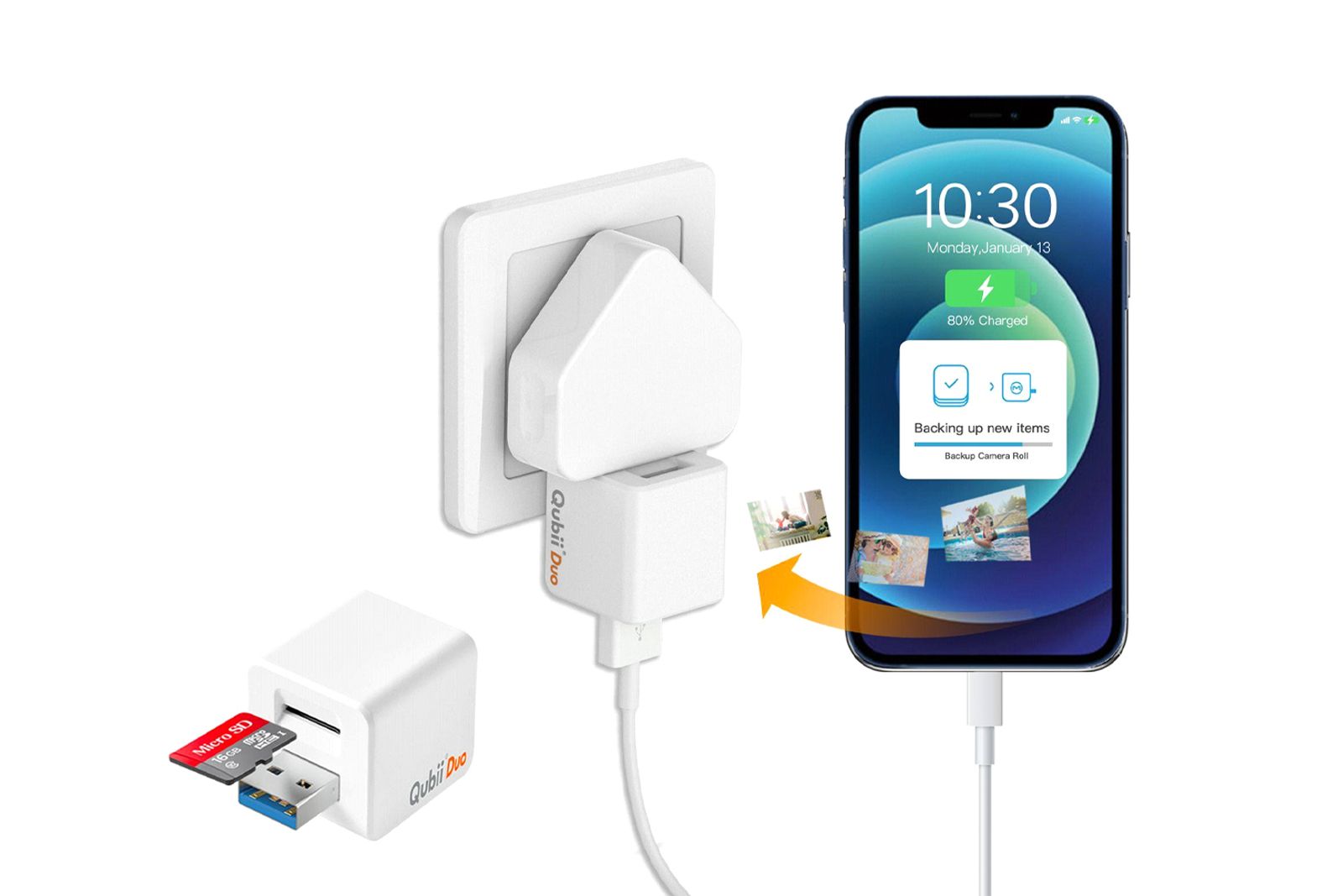 Qubii Duo is the perfect way to charge and back up your Android device photo 2