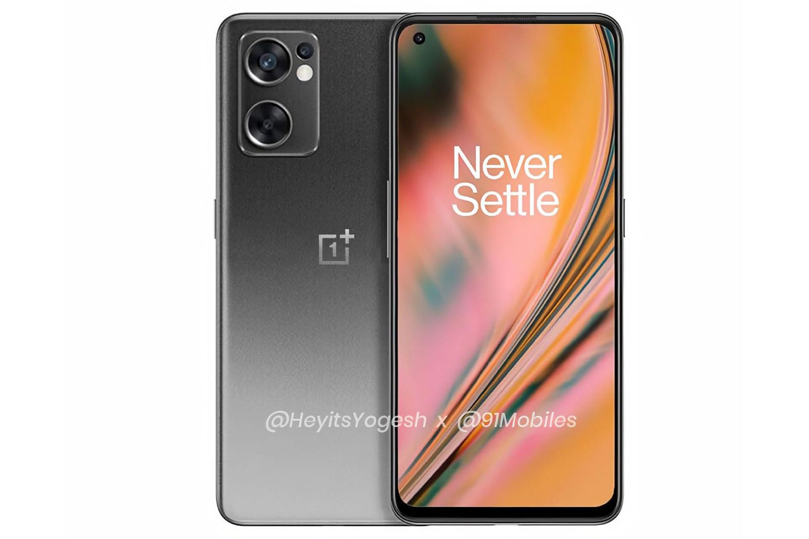 OnePlus Nord 2 CE design renders show triple-camera system photo 1