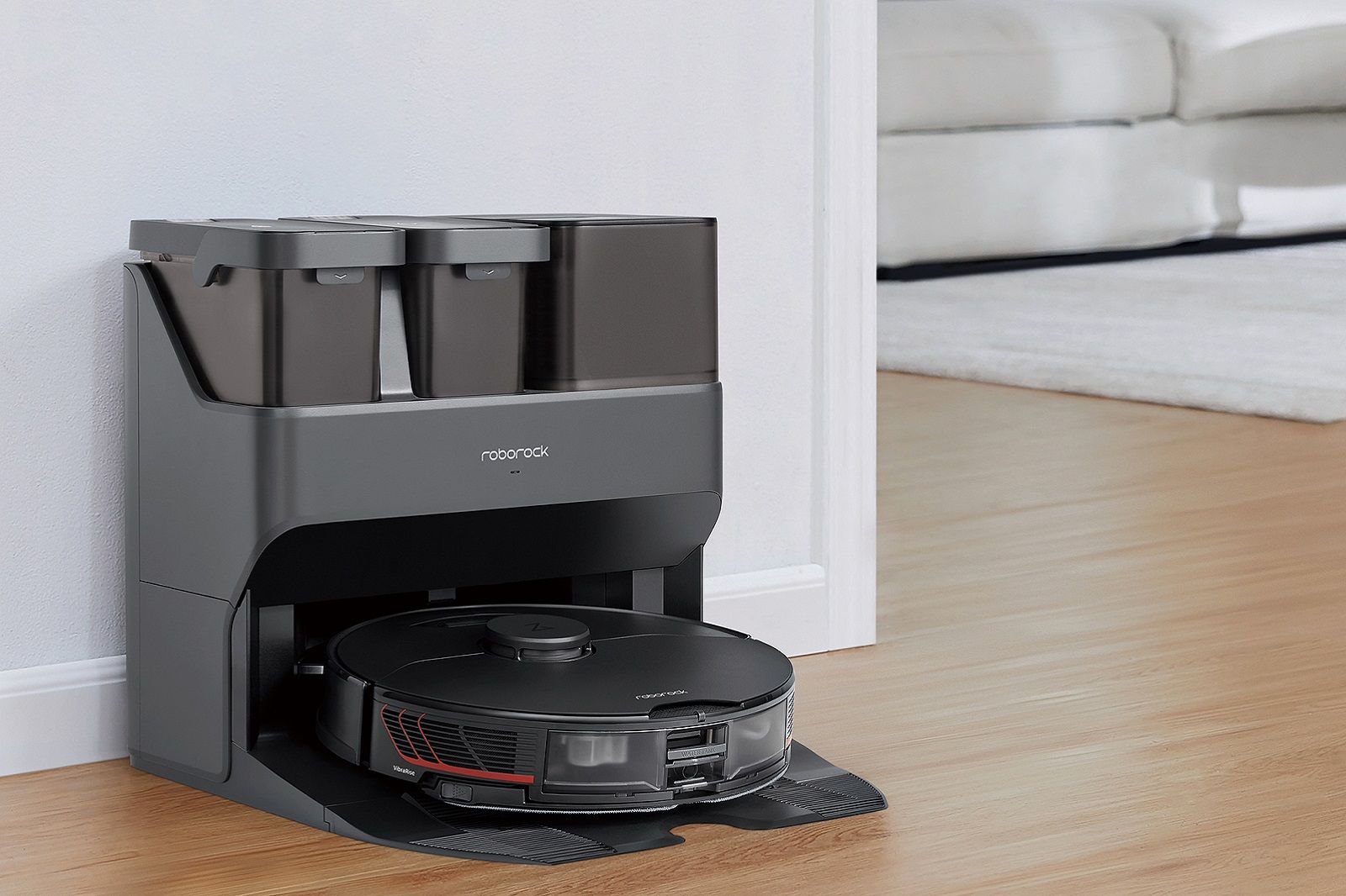 Roborock's latest robot vacuum now comes with a self-emptying and cleaning dock photo 1