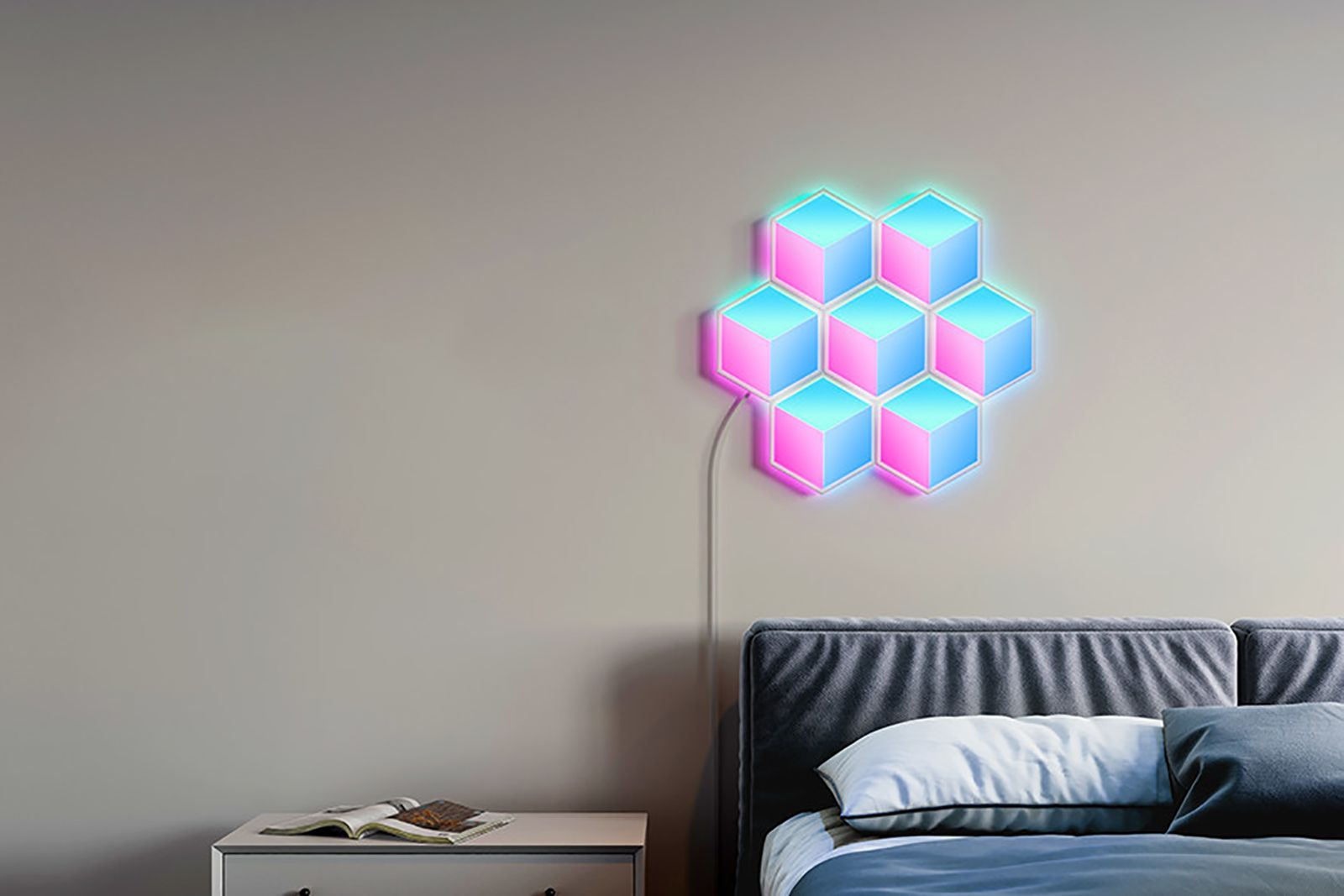 Govee unveils a new style of Hexa light panels at CES 2022 photo 2
