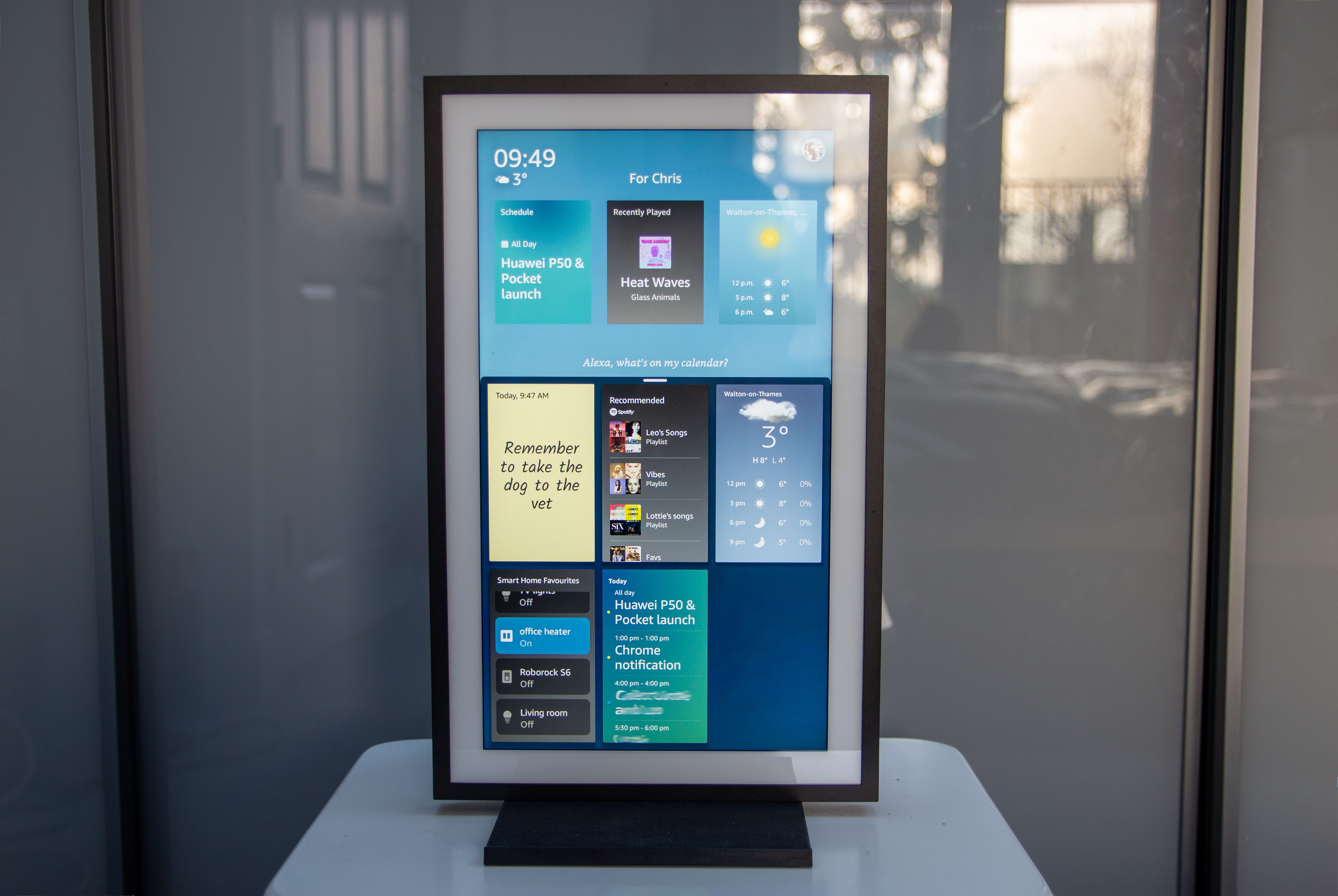 Echo Show 15 review: Alexa gets widgets, Visual ID and a