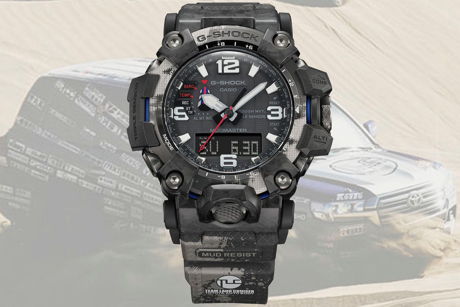 Casio G-Shock and Toyota team for special edition Mudmaster photo 1
