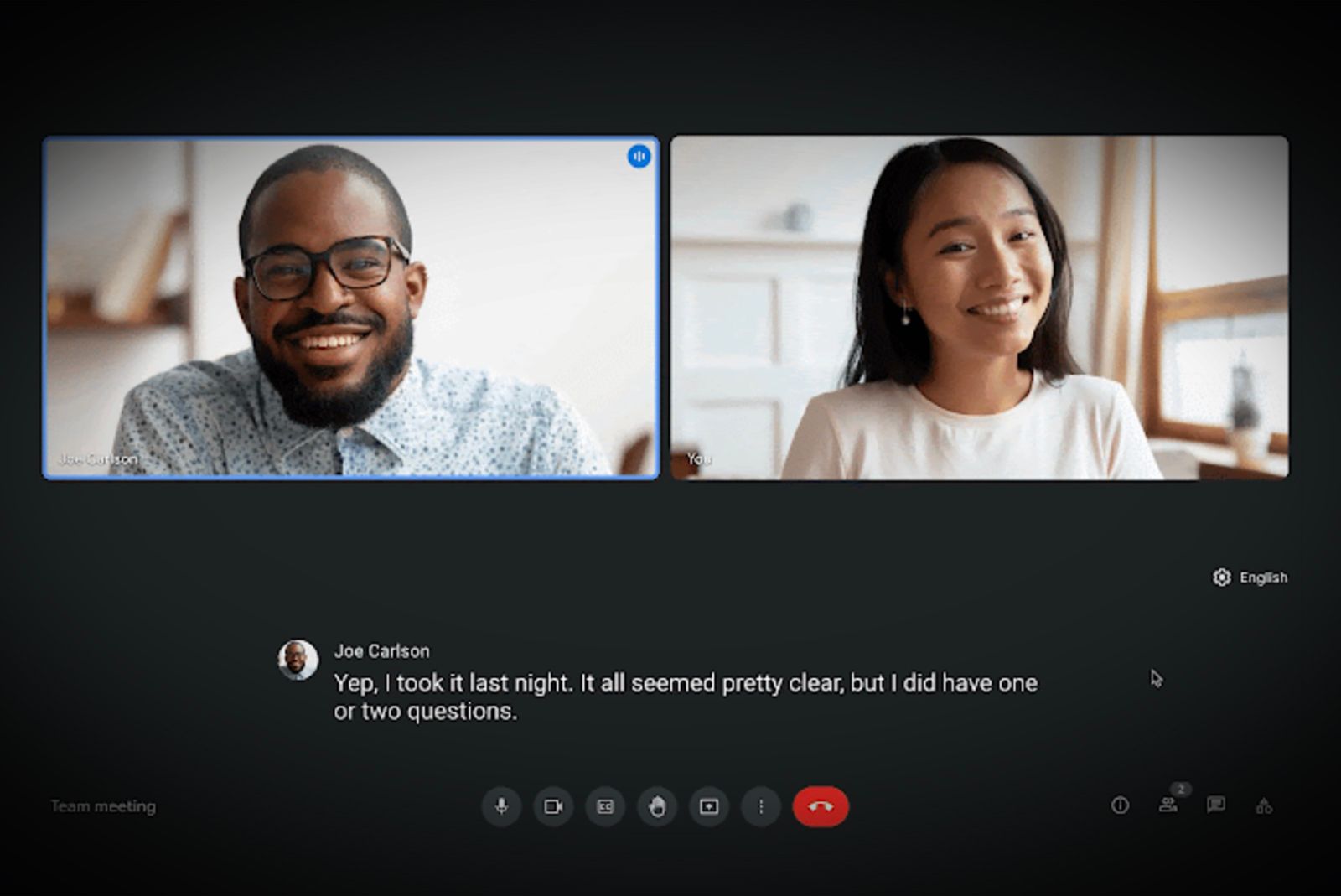 How to turn on live translated captions in Google Meet video calls photo 1