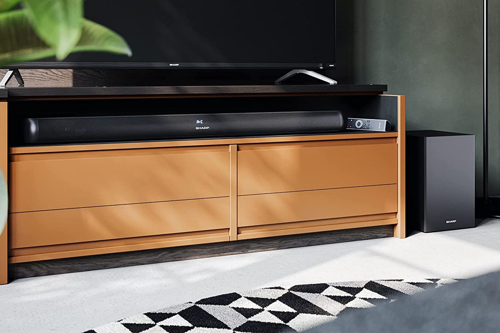 Sharp's 2.1 Soundbar with wireless Subwoofer offers the ultimate TV audio combo photo 1