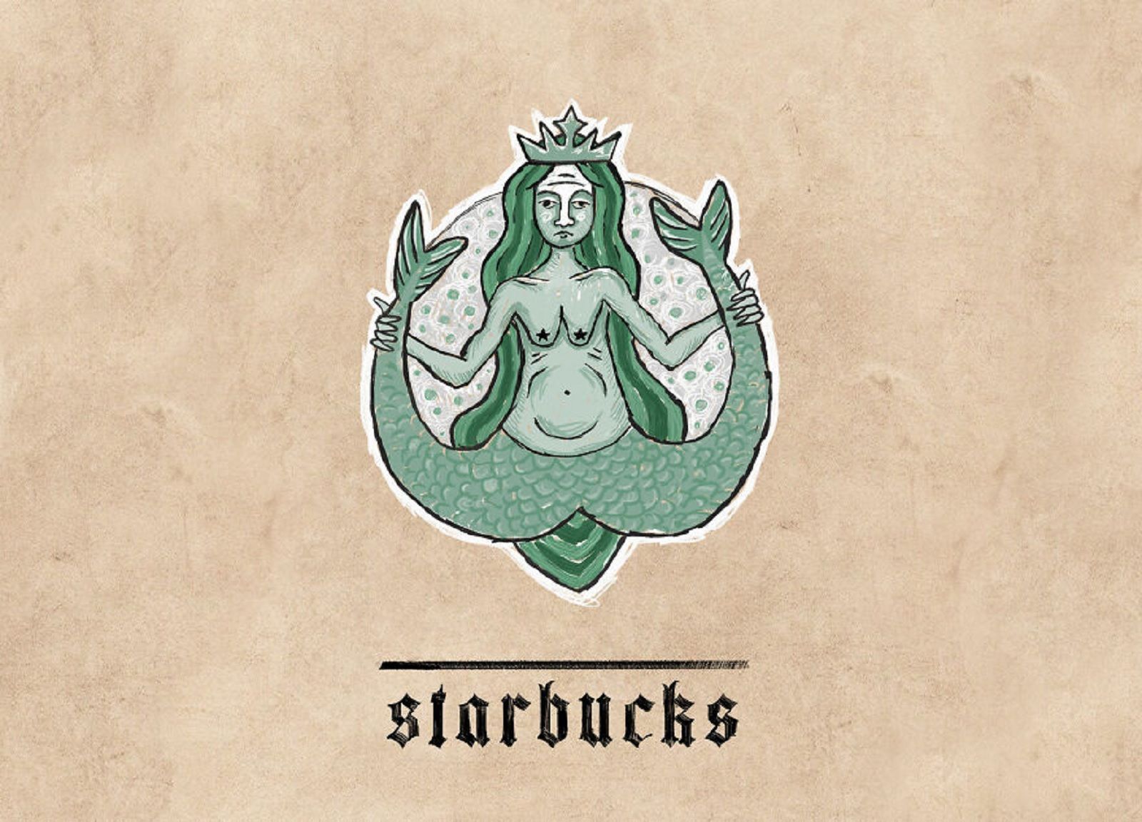 This artist is re-creating modern logos with a medieval style and it's awesome photo 7