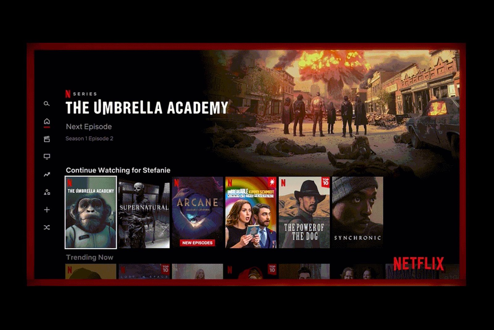 Wie man Filme aus der Netflix-Reihe Weiterschauen entfernt