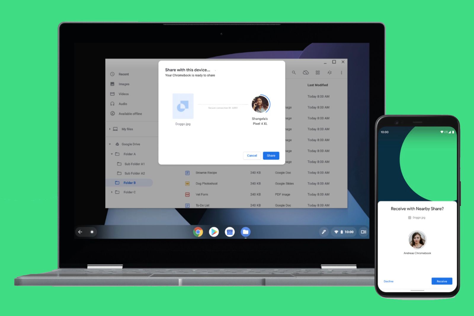 Google’s Nearby Share will soon be able to share Wi-Fi passwords to Chromebooks photo 1