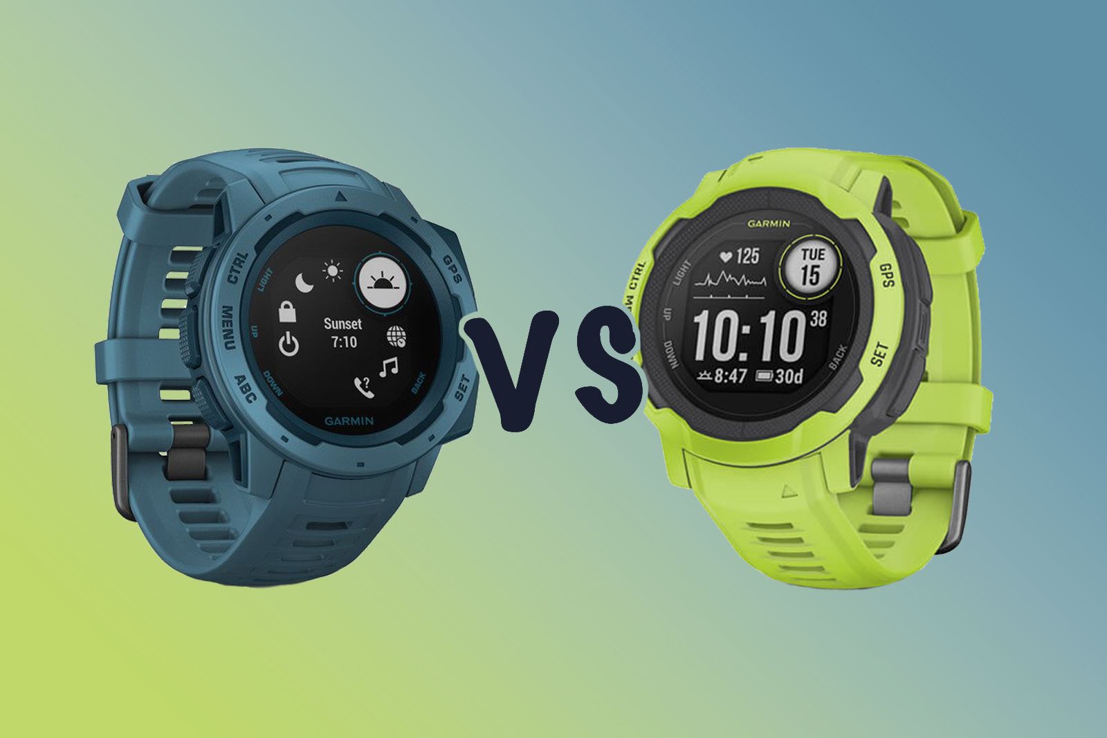 basen Far skal Garmin Instinct 2 vs Instinct: What's the difference - including Standard,  Solar, Surf and other editions