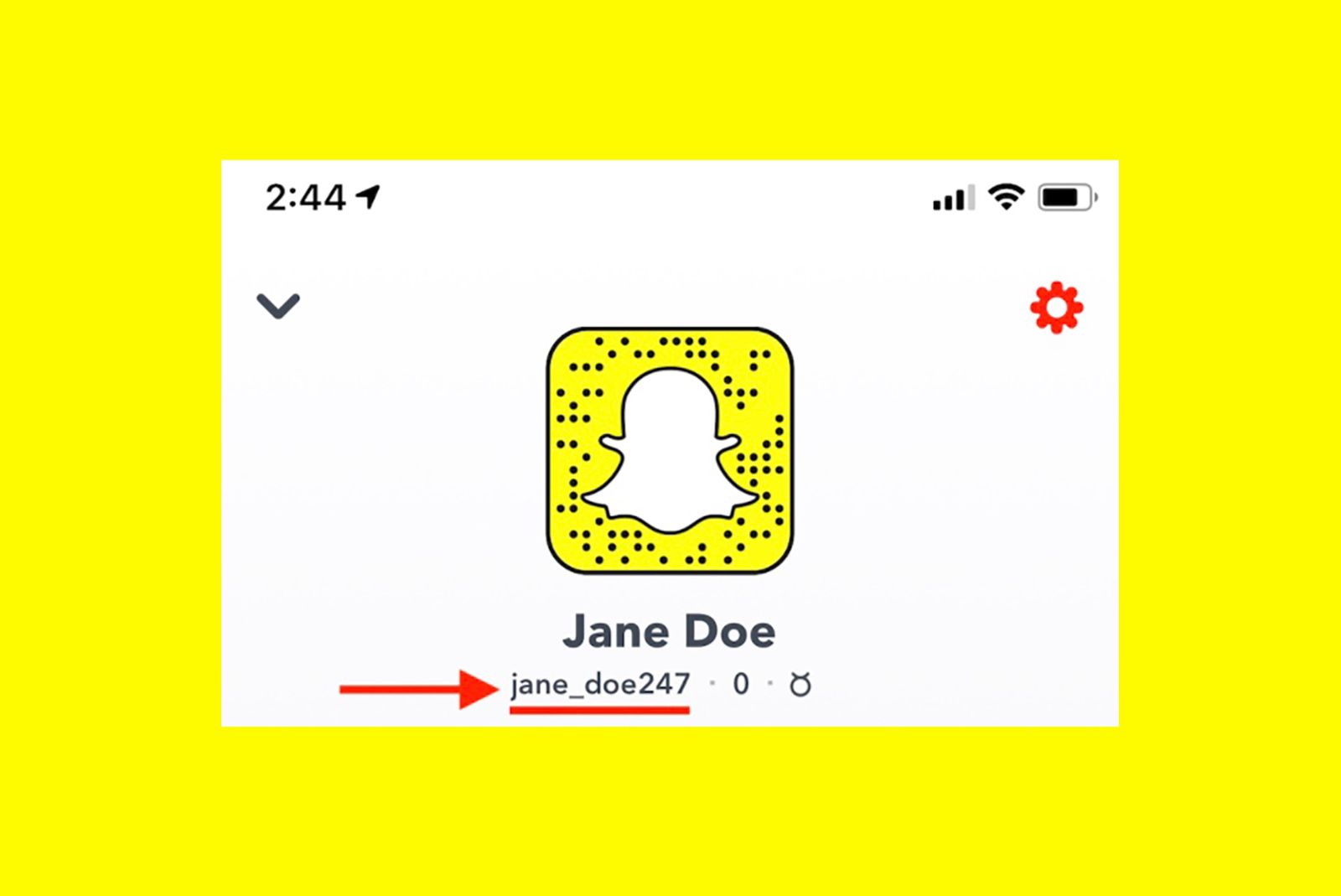 How to change your Snapchat username photo 3