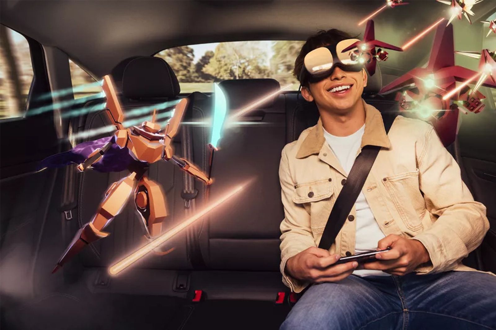 HTC debuts VR for the car with Holoride, feeling motion sick yet? photo 1