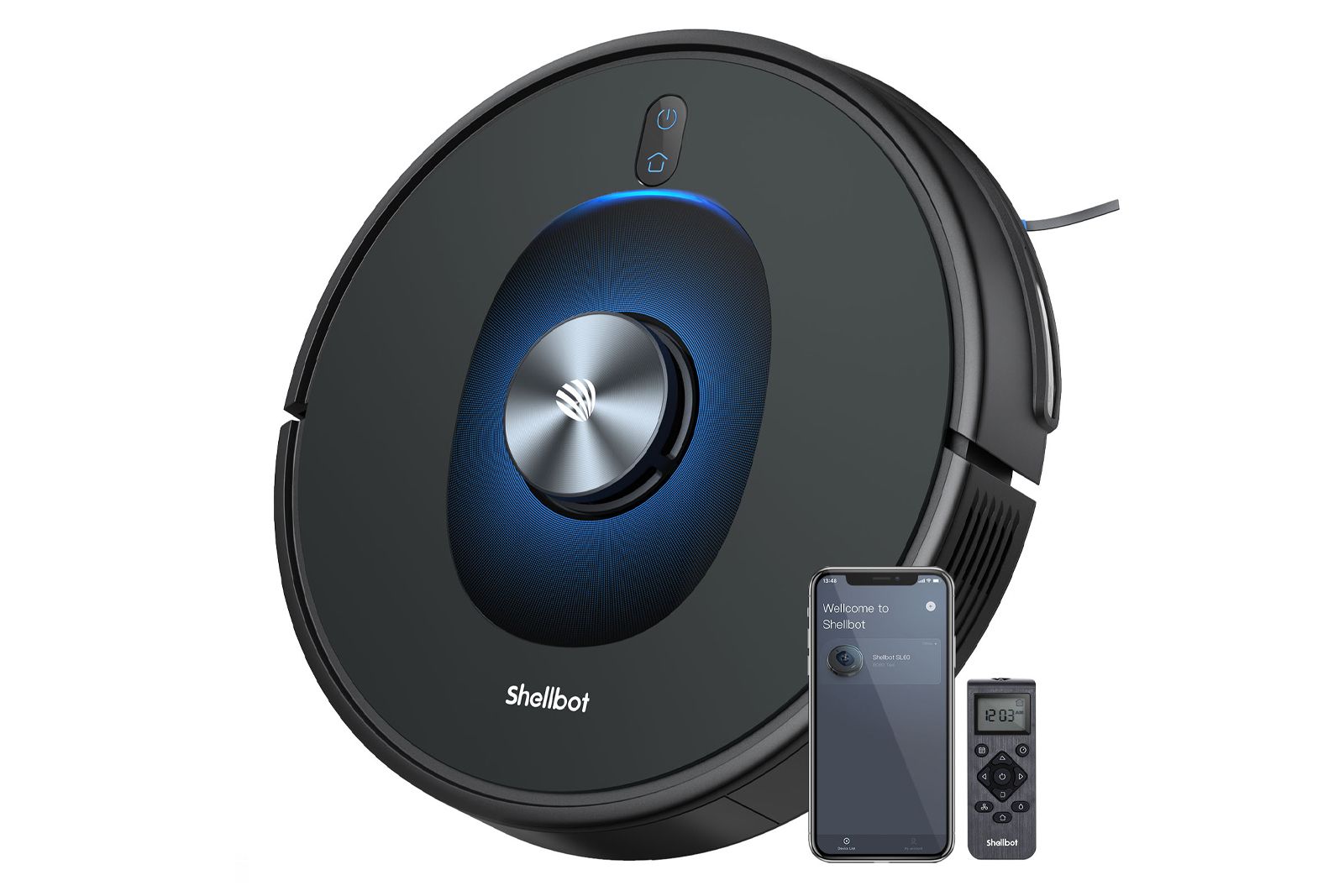 9 exciting features of the Shellbot SL60 LiDAR robotic vacuum cleaner and mop photo 1