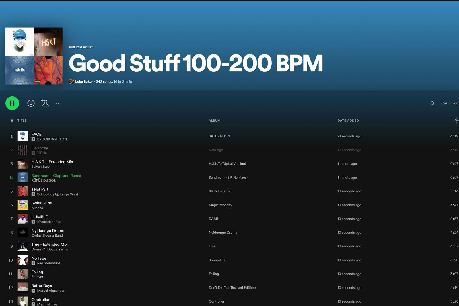 How to sort Spotify playlists by BPM photo 3