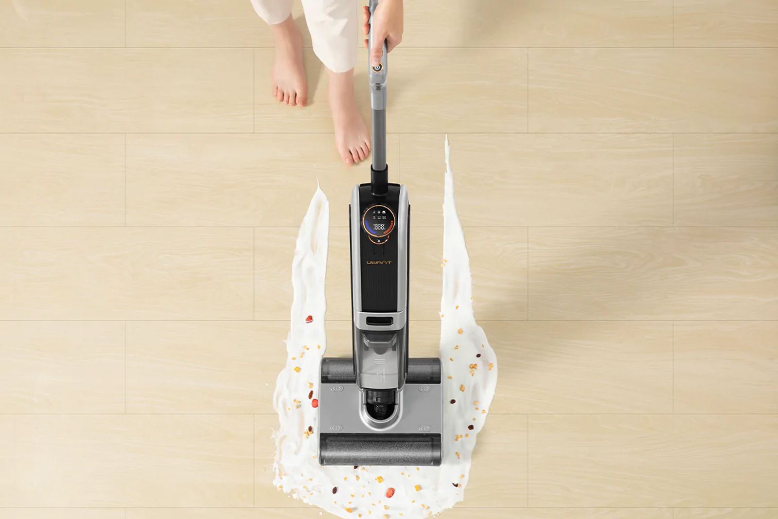Claim a massive discount on the UWANT X100 cordless all-in-one smart floor cleaner photo 1