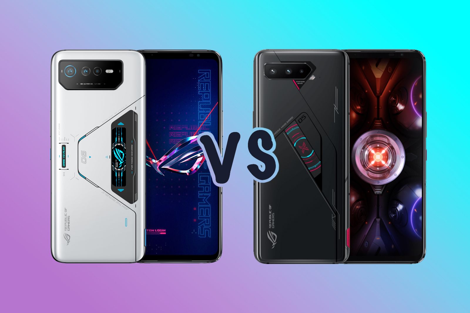 ROG Phone 6 vs ROG Phone 5 vs ROG Phone 5S: What's the difference?