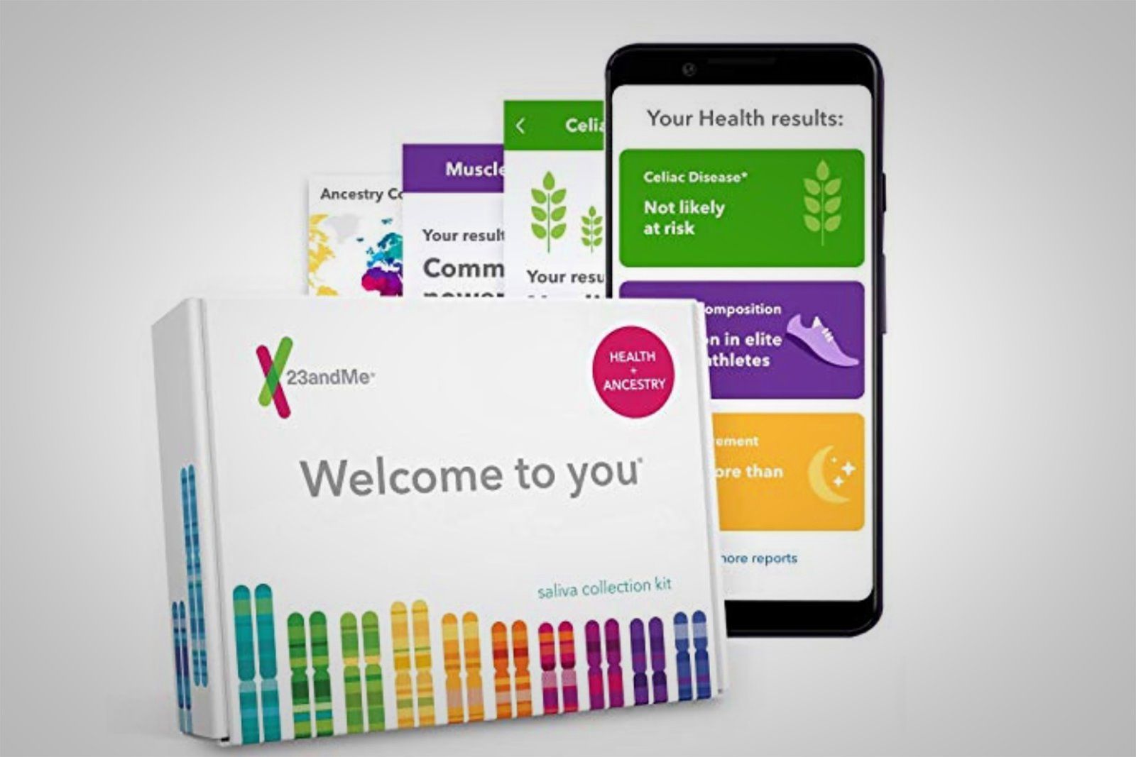 The 23andMe DNA kit is 50 off during Amazon Prime day photo 1