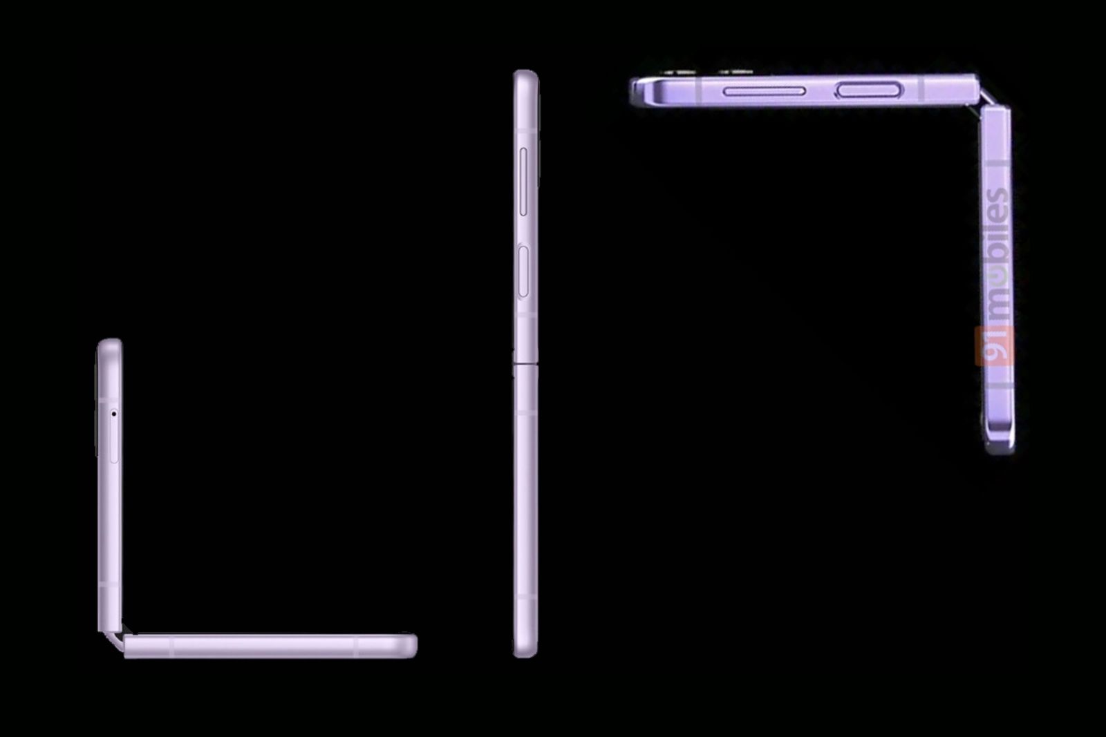 Samsung Galaxy Z Flip 4 official render leaks photo 1