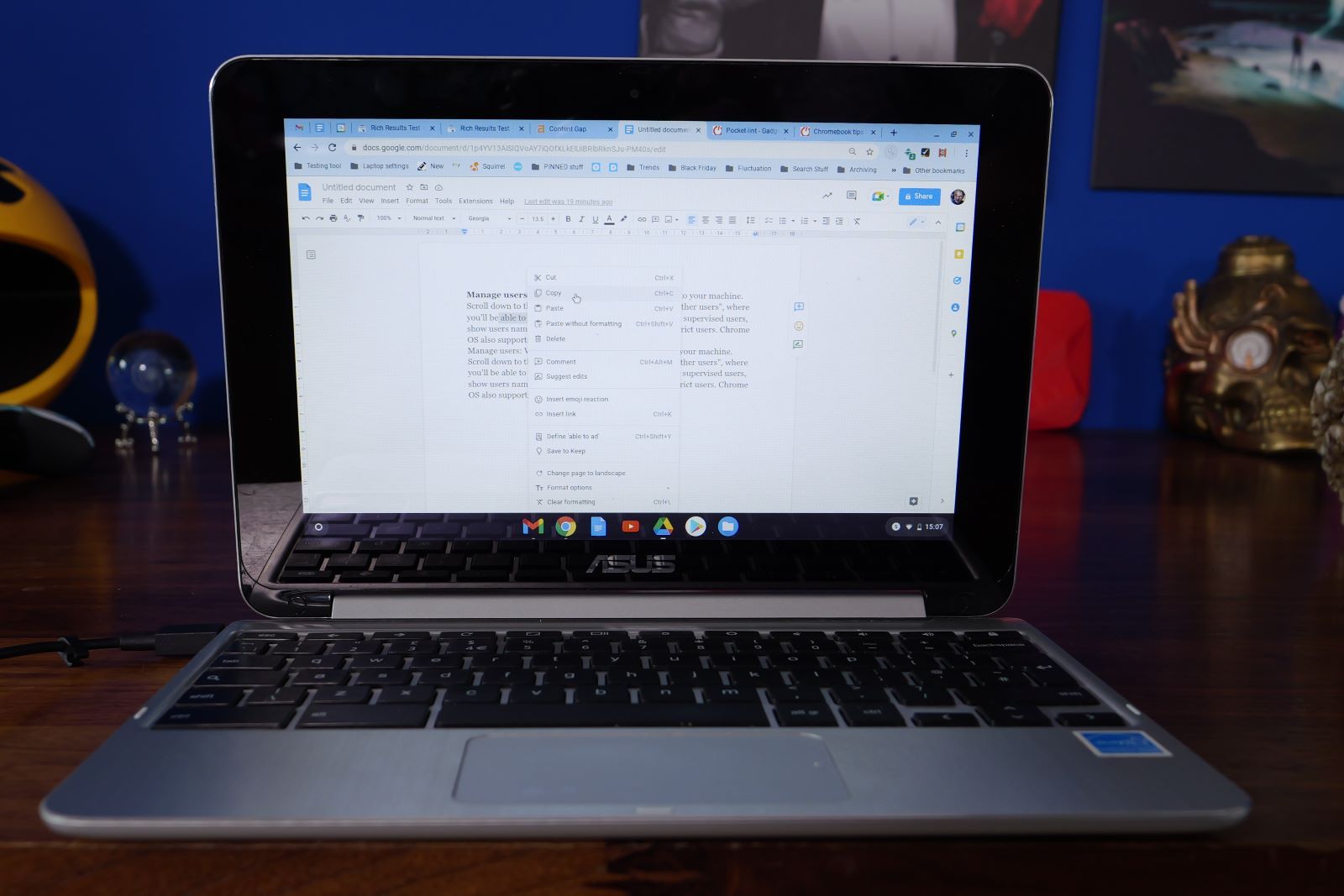 How to copy and paste on a Chromebook photo 2
