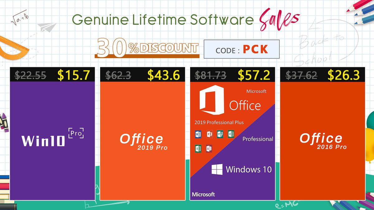 Back to School! Get the best price for Windows 10 ($12) and Office ($25) photo 4