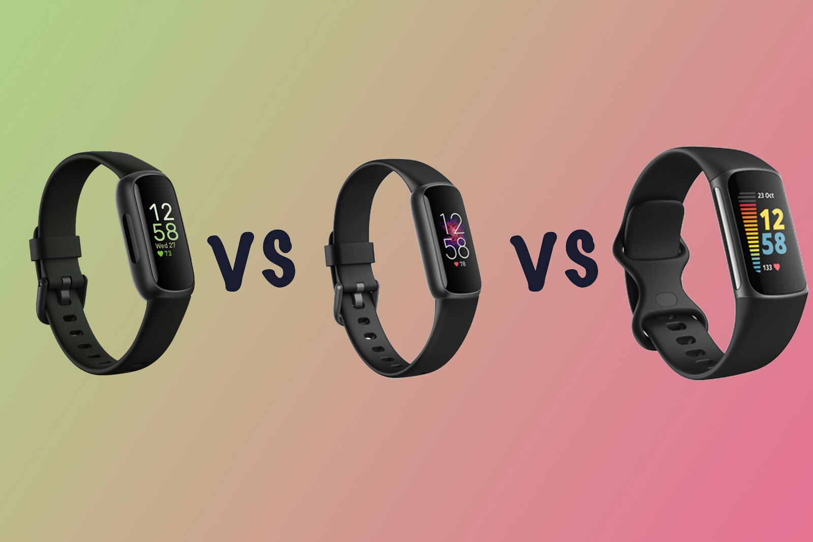 Fitbit Inspire 3 vs Luxe vs Charge 5: Differences compared