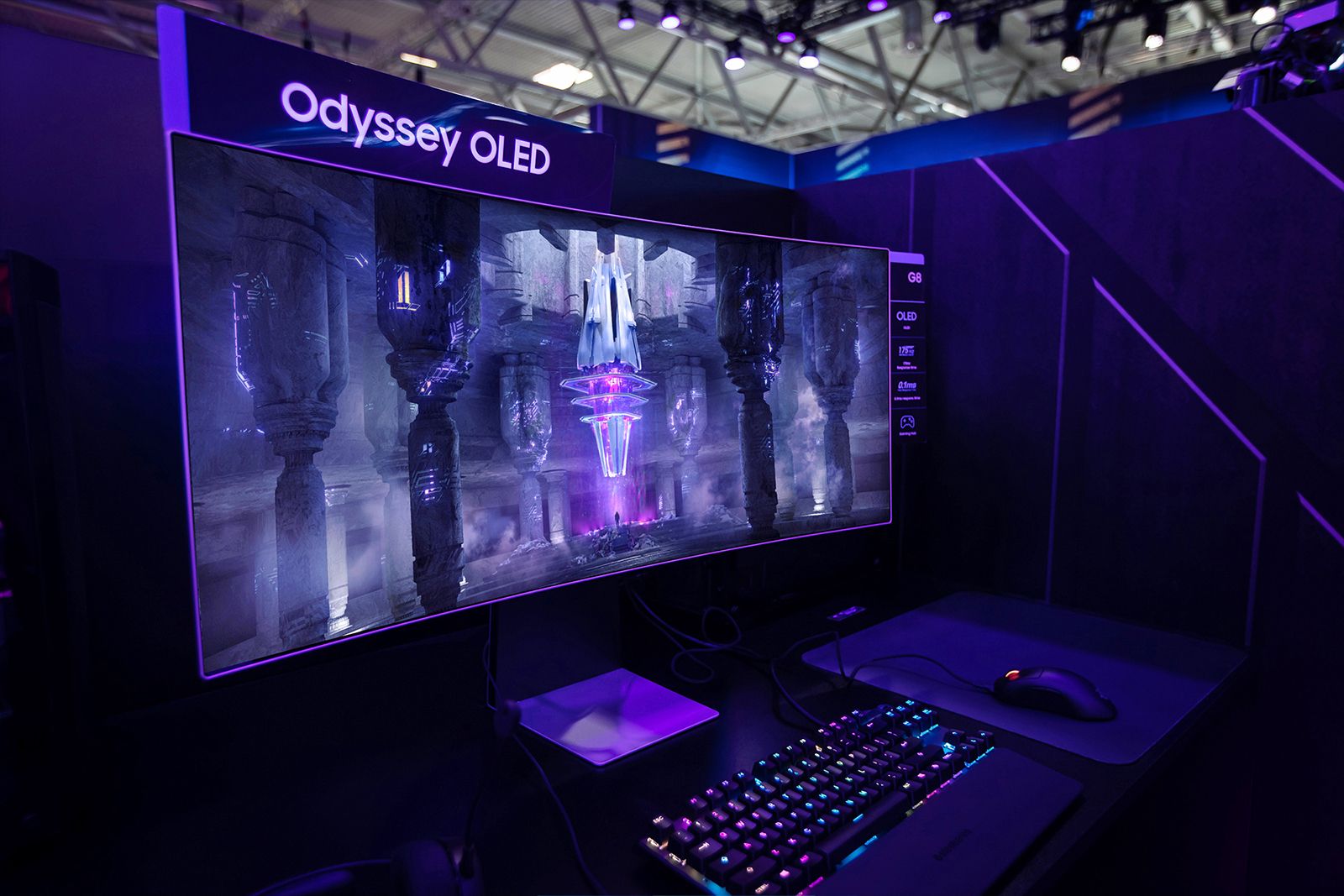 The Samsung Odyssey OLED G8 is a sumptuous new ultrawide photo 1