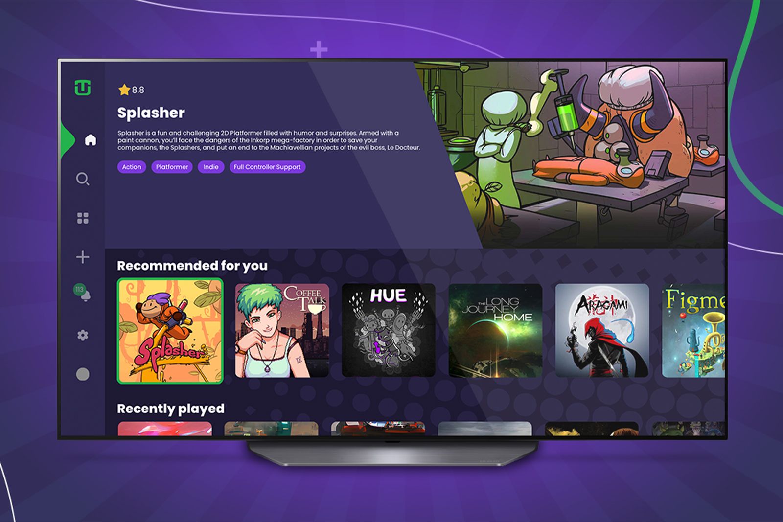 LG's own TV game streaming UI adds Utomik to the mix photo 1