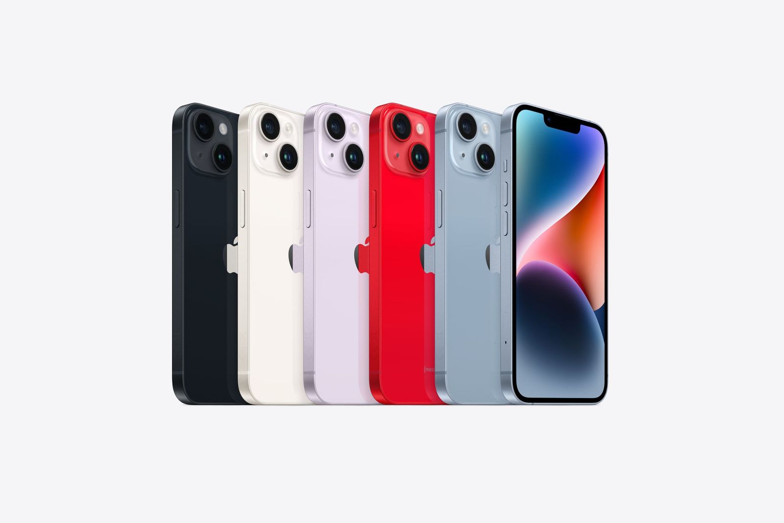 Estos serían todos los colores de los iPhone 14