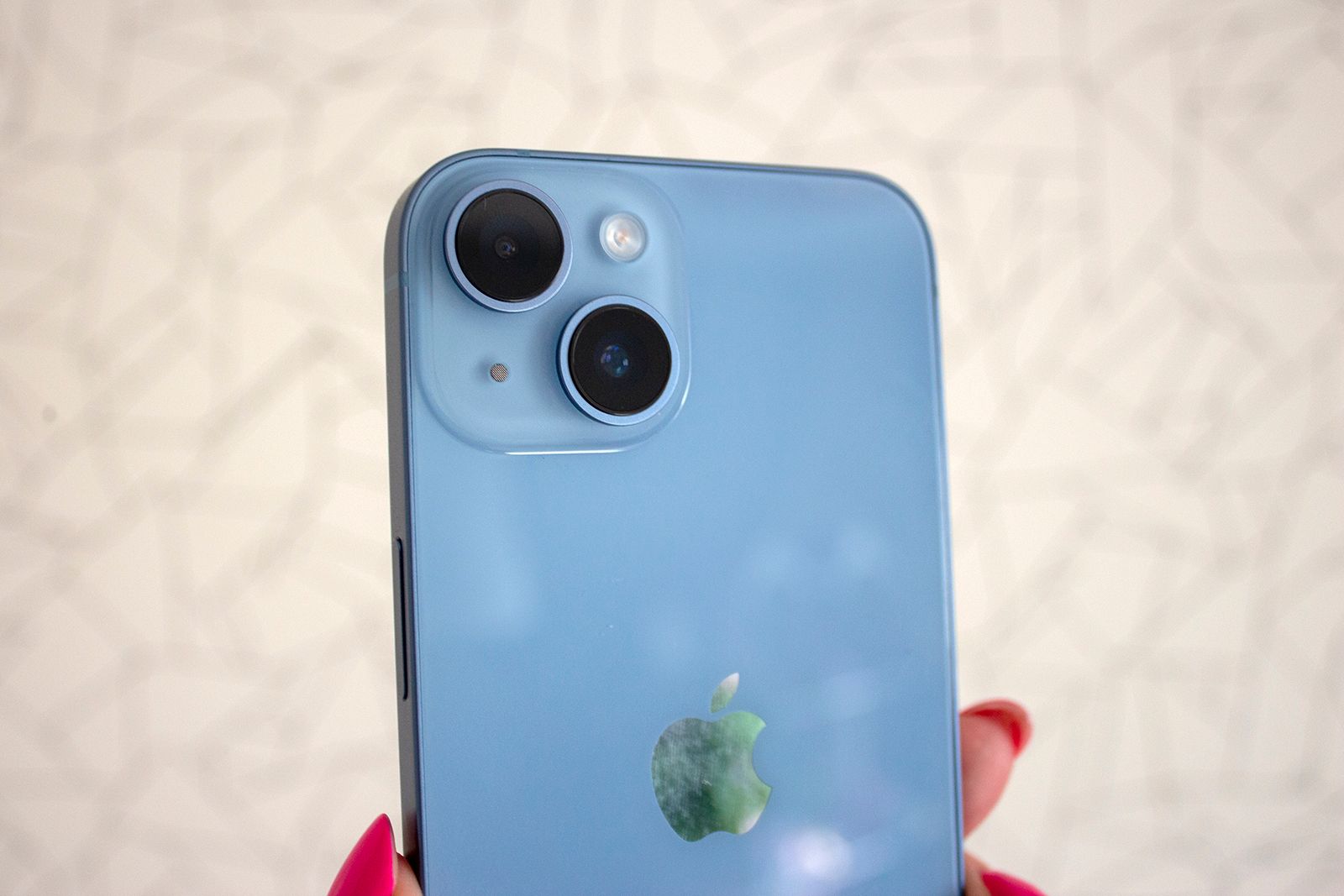 Apple iPhone 14 in blue
