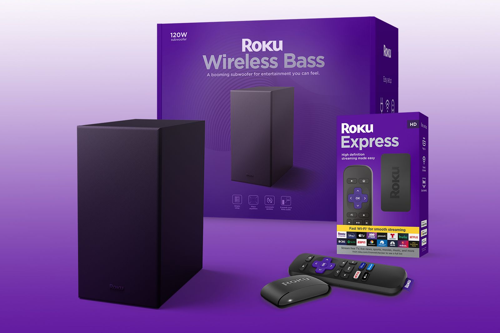 Roku Wireless Bass and new Express photo 1