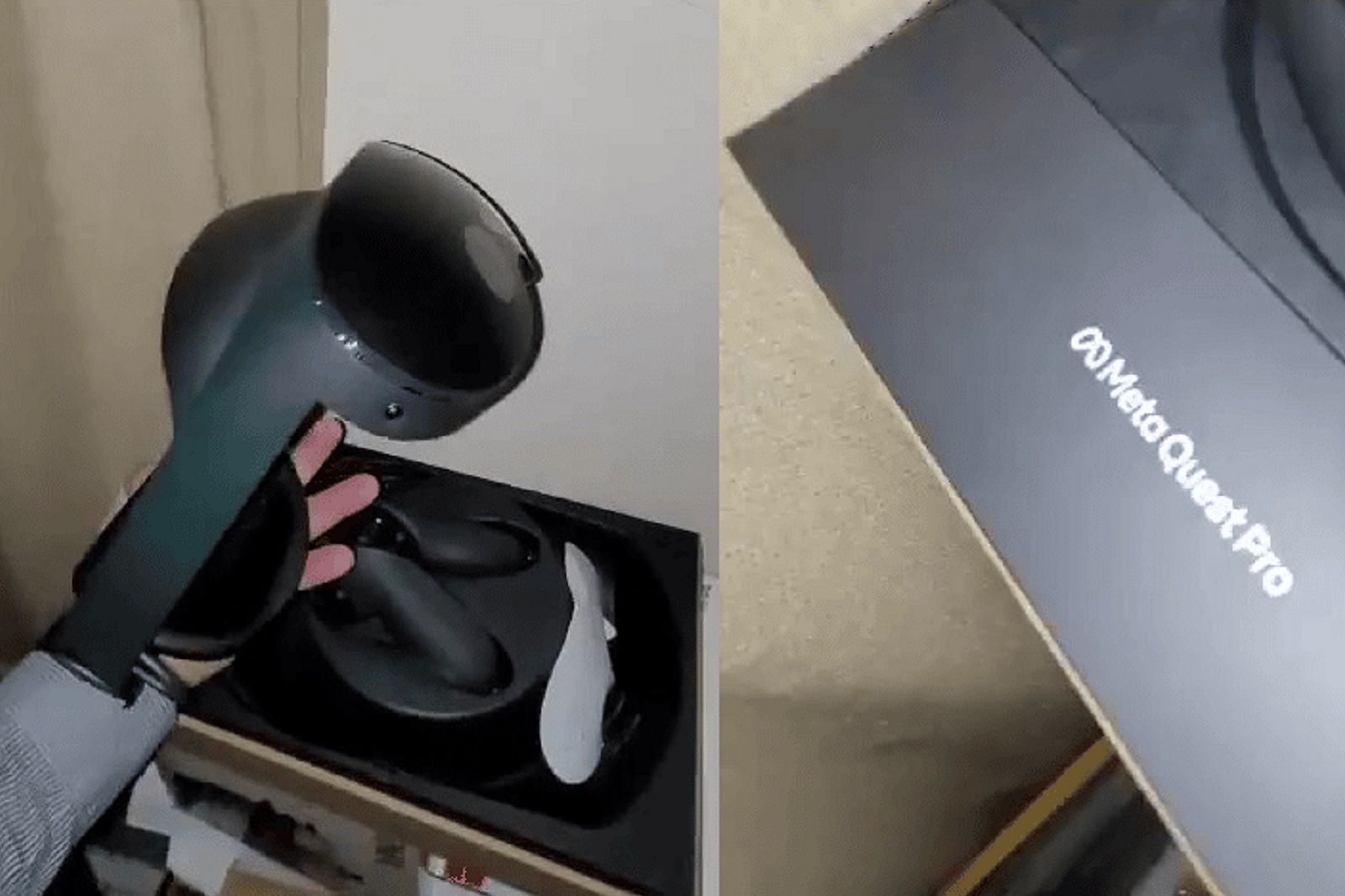 Meta Quest Pro leaks online with unboxing video photo 1