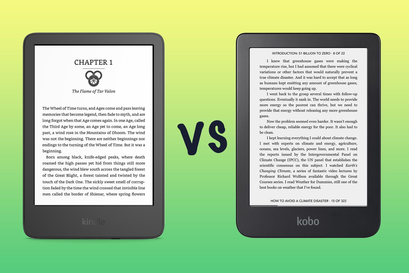 Kindle (2022) vs Kobo Clara 2E: ¿Cuál es la diferencia?
