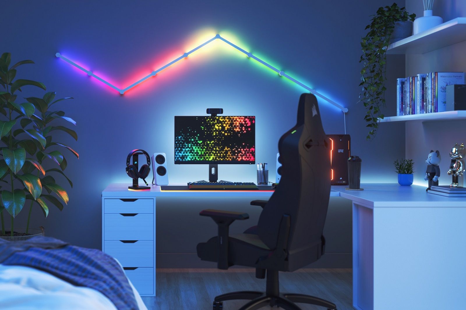 Corsair and Nanoleaf team up to sync RGB lighting in your gaming space photo 2