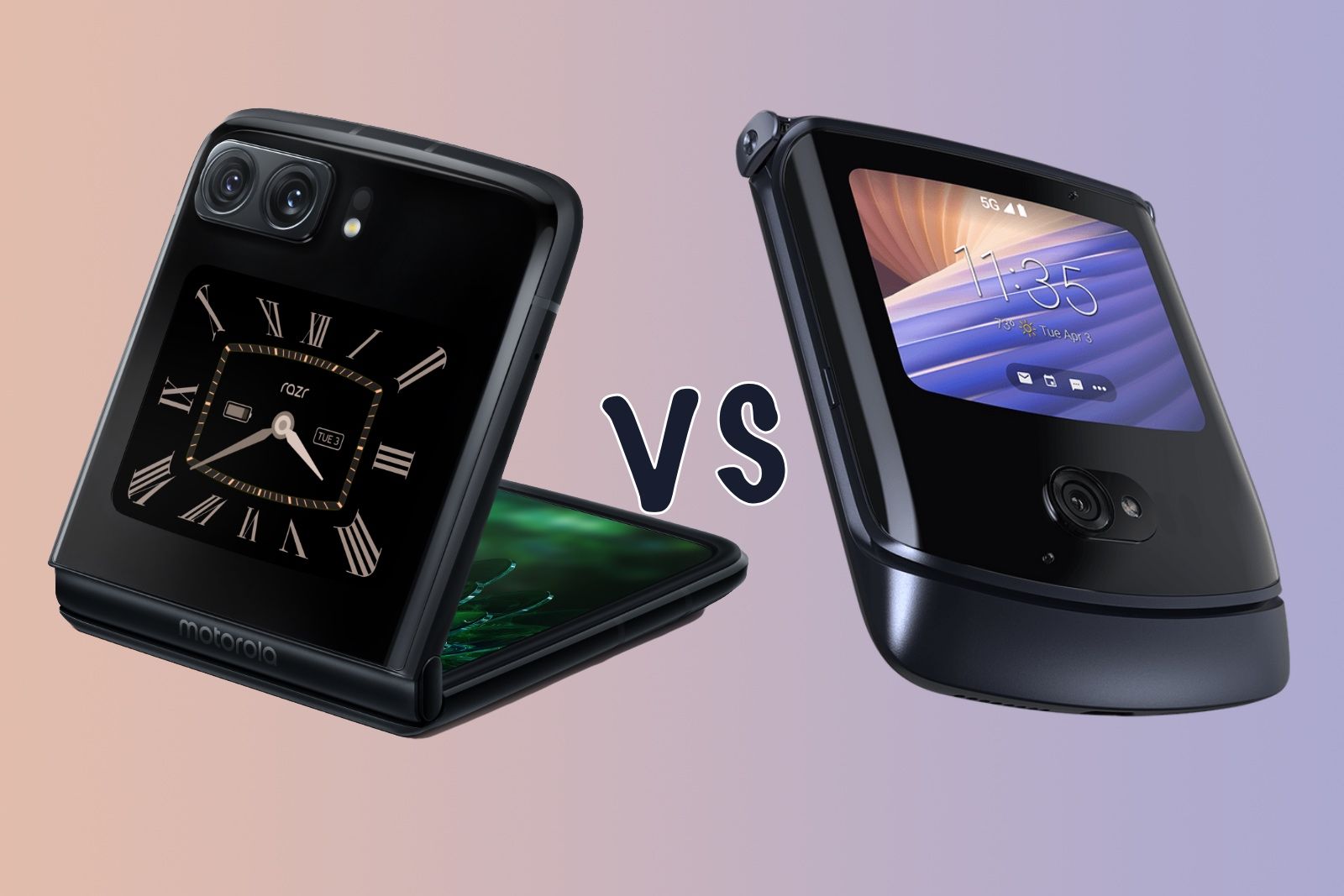 Motorola Razr (2022) vs Razr 5G What's changed?