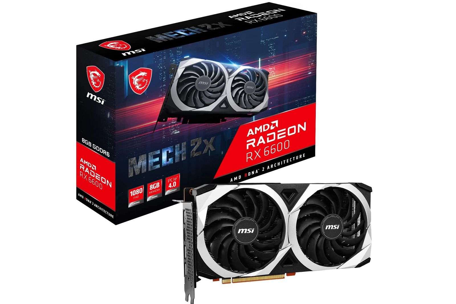 This AMD Radeon RX 6600 graphics card is an utter bargain with two free games included photo 1
