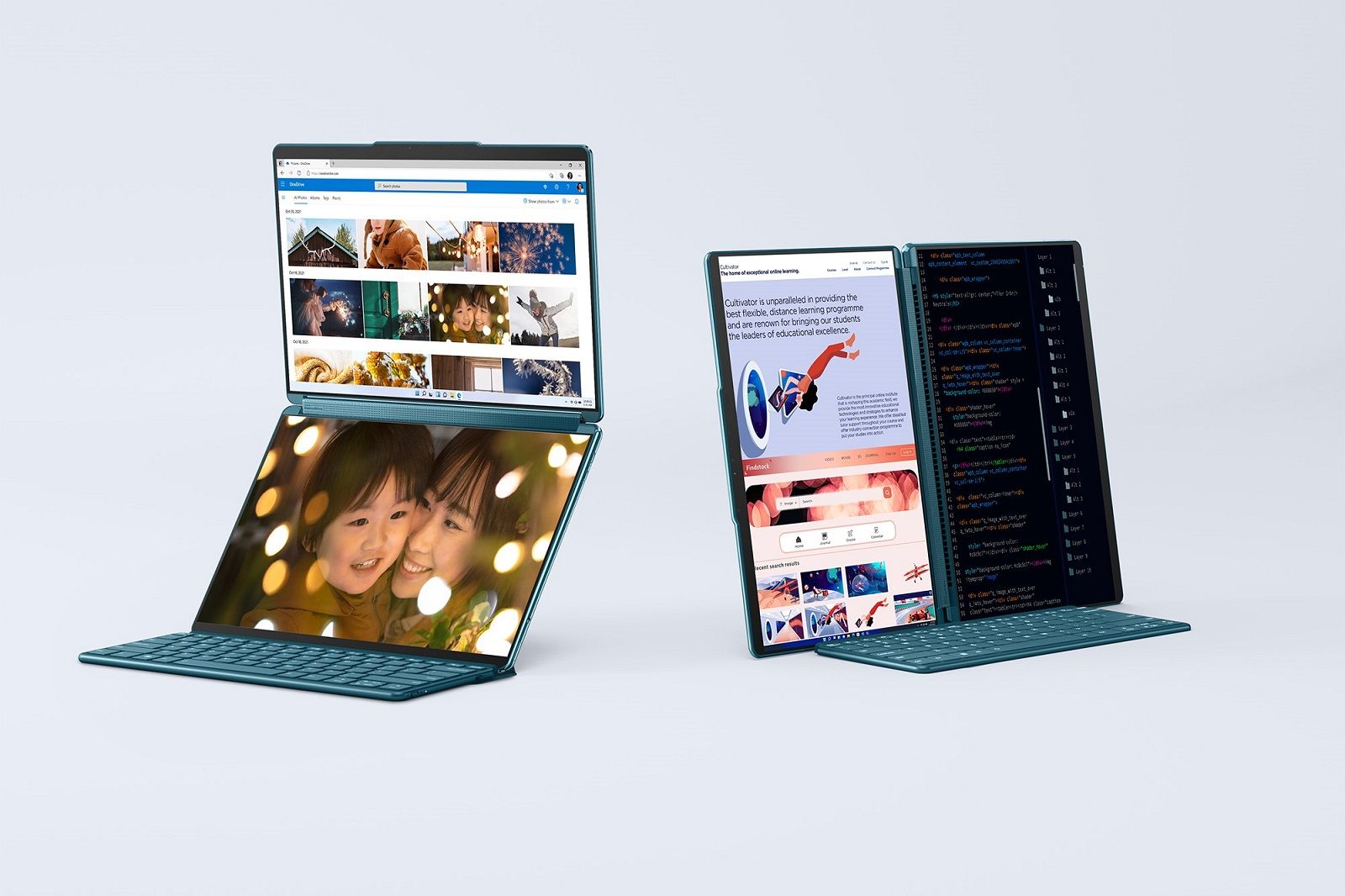Lenovo Yoga Book 9i is a full size dual screen OLED laptop photo 1
