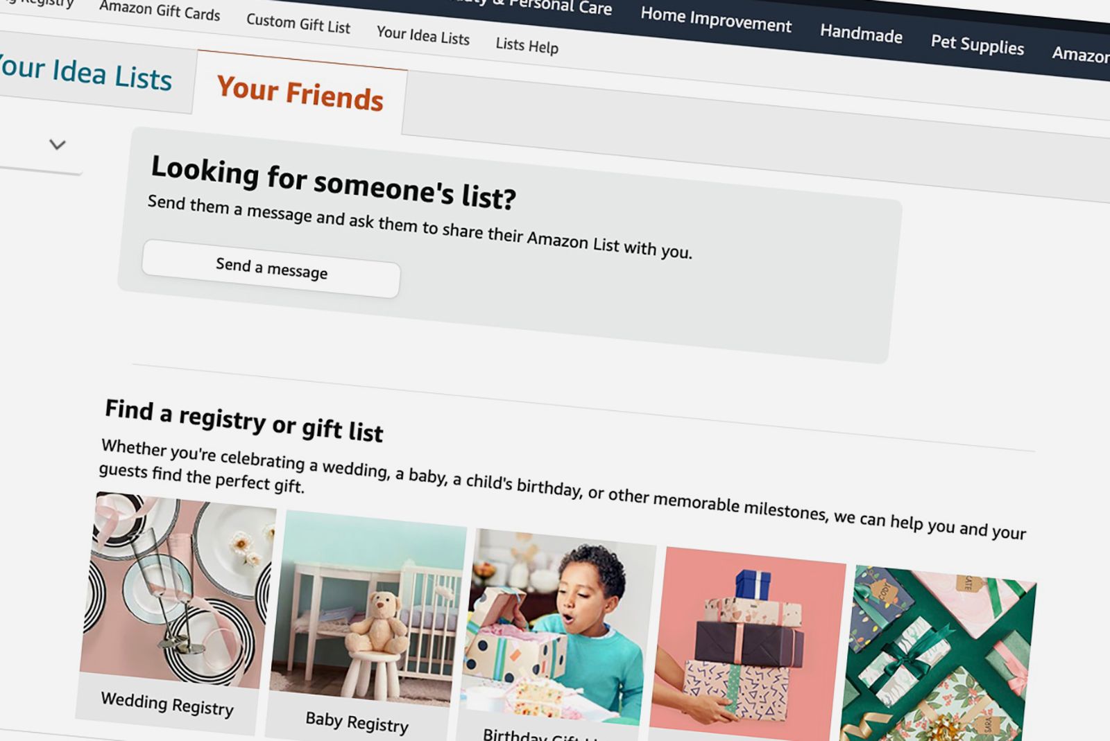 How to find someone's Amazon wish list (or request access to a friend's list) photo 1